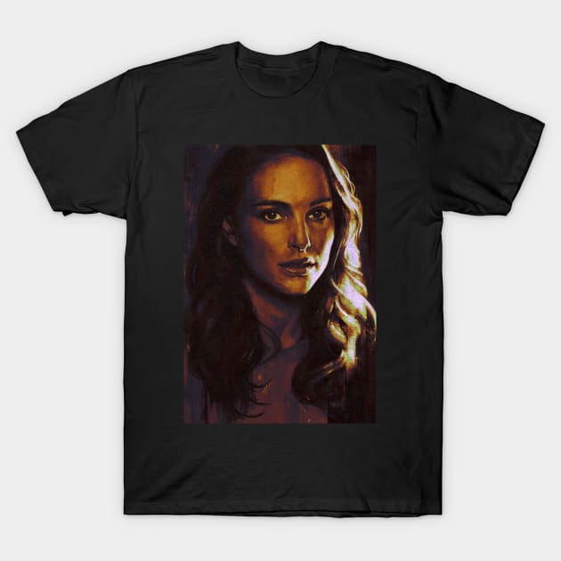 Natalie Portman T-Shirt by hamaka